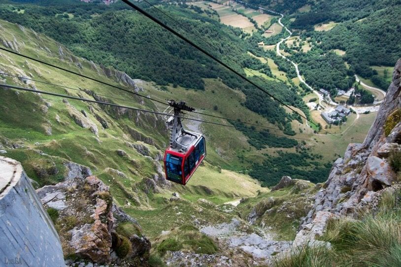 Fin de curso Multiaventura en Cantabria: Teleférico Fuente Dé