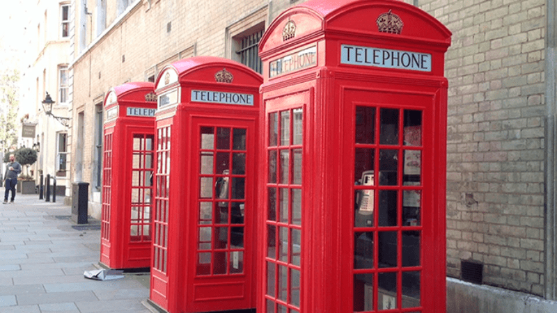 Viaje escolar a Londres con clases - 5 Días: Cabinas de teléfono