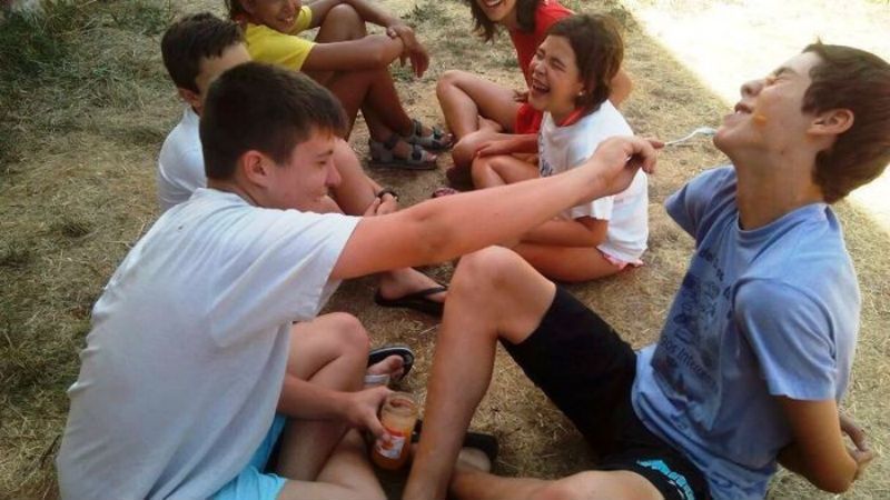 Campamento de verano de naturaleza con inglés en Segovia: Juegos de campamento
