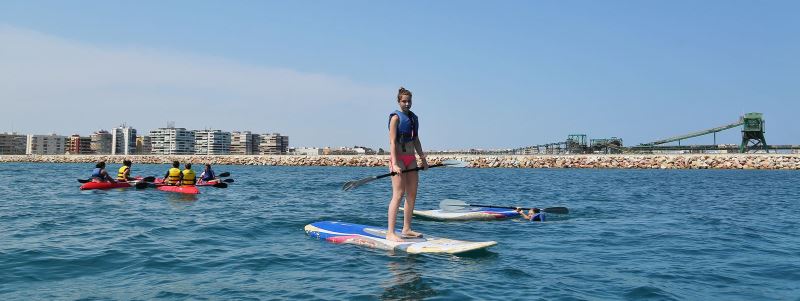 Campamento de verano náutico en Alicante: Paddle Surf