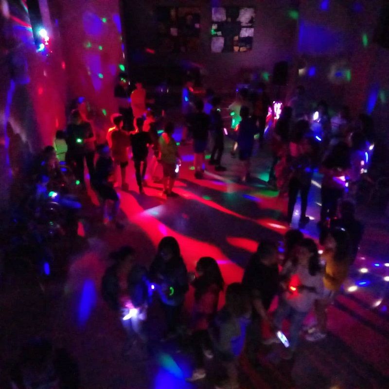Viaje escolar Aventura en Cofrentes: Discoteca