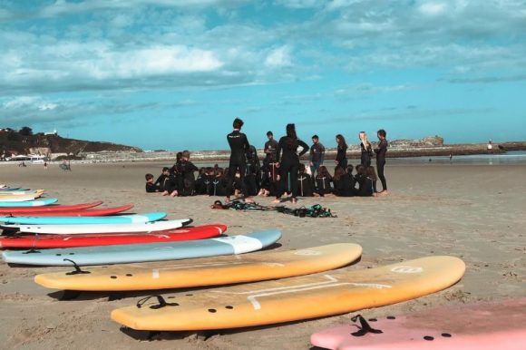 Campamento de verano Surf en Cóbreces, Cantabria