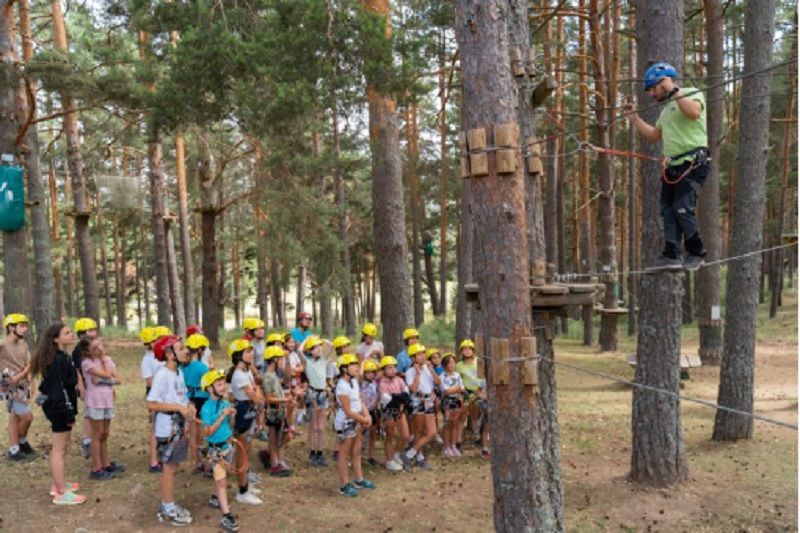 Ávila Viaje Inmersión Lingüística: Parque Aventuras en los árboles