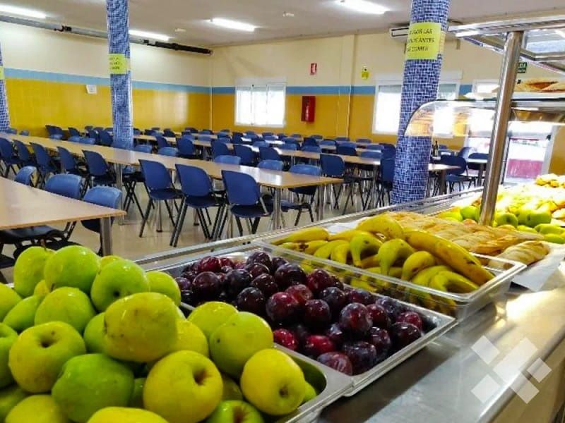 Campamento Tecnificación Fútbol en Los Alcázares: comedor